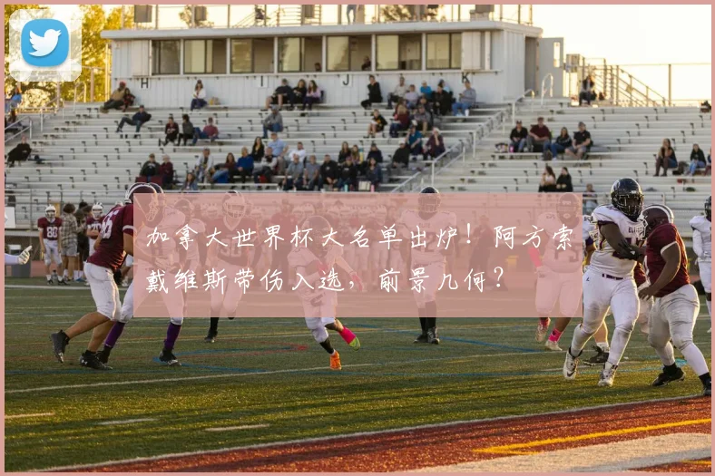 加拿大世界杯大名单出炉!阿方索戴维斯带伤入选,前景几何?